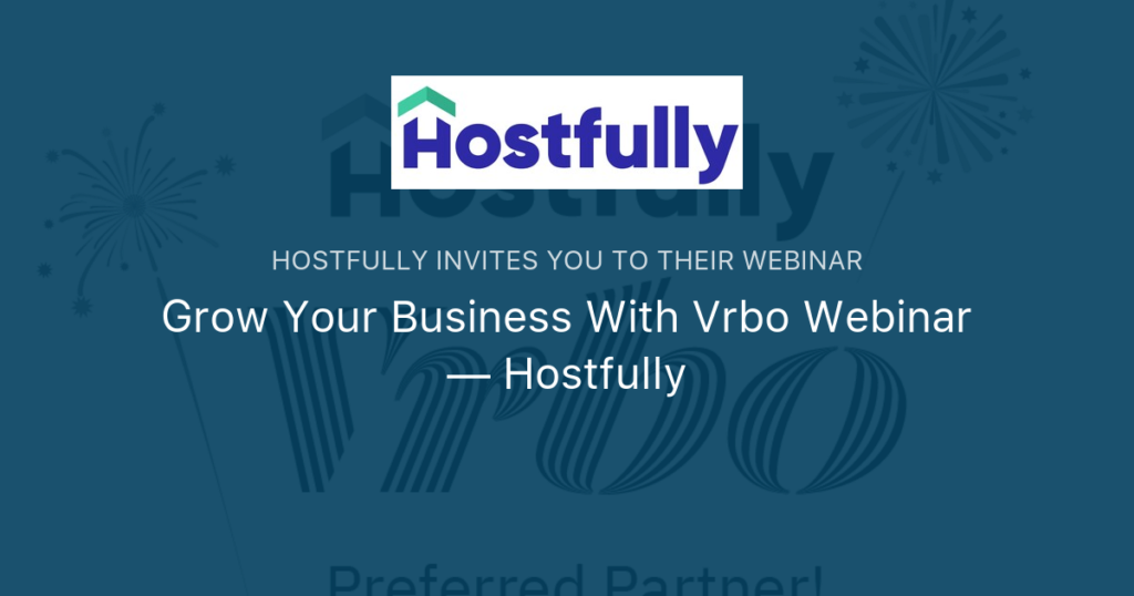 hostfully webinars free online