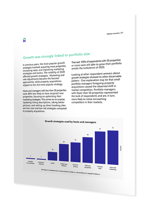 vacation rental research reports data