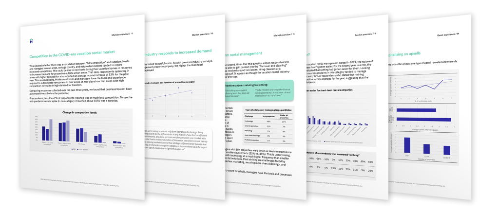 hostfully data and studies reports short term rentals