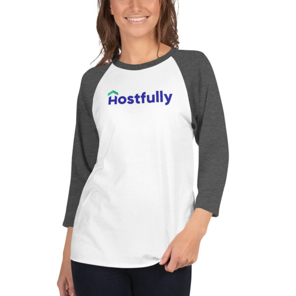 3/4 sleeve raglan shirt - Image 2