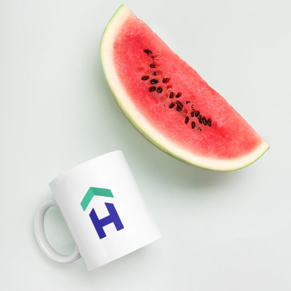White glossy mug - Image 3