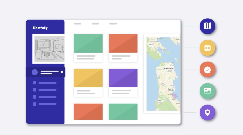 A screenshot of the Hostfully Guidebooks platform