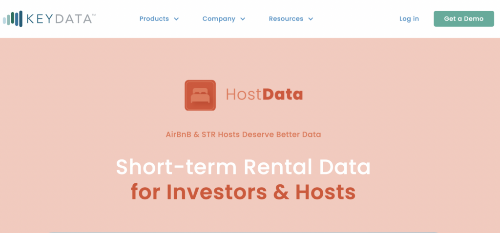 KeyData is a BI toll used for short term rentals
