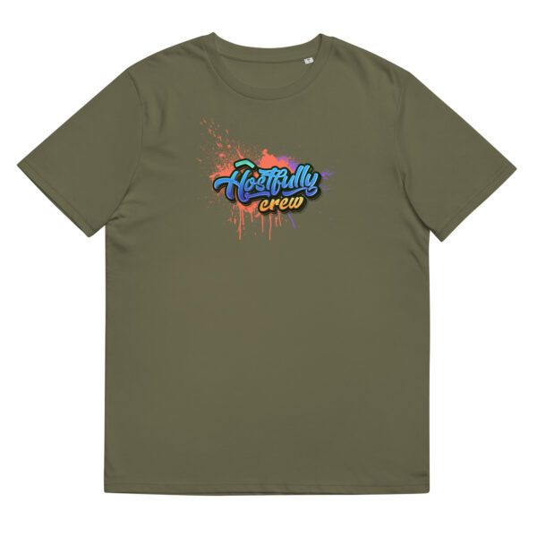 Hostfully crew organic cotton t-shirt - Image 4