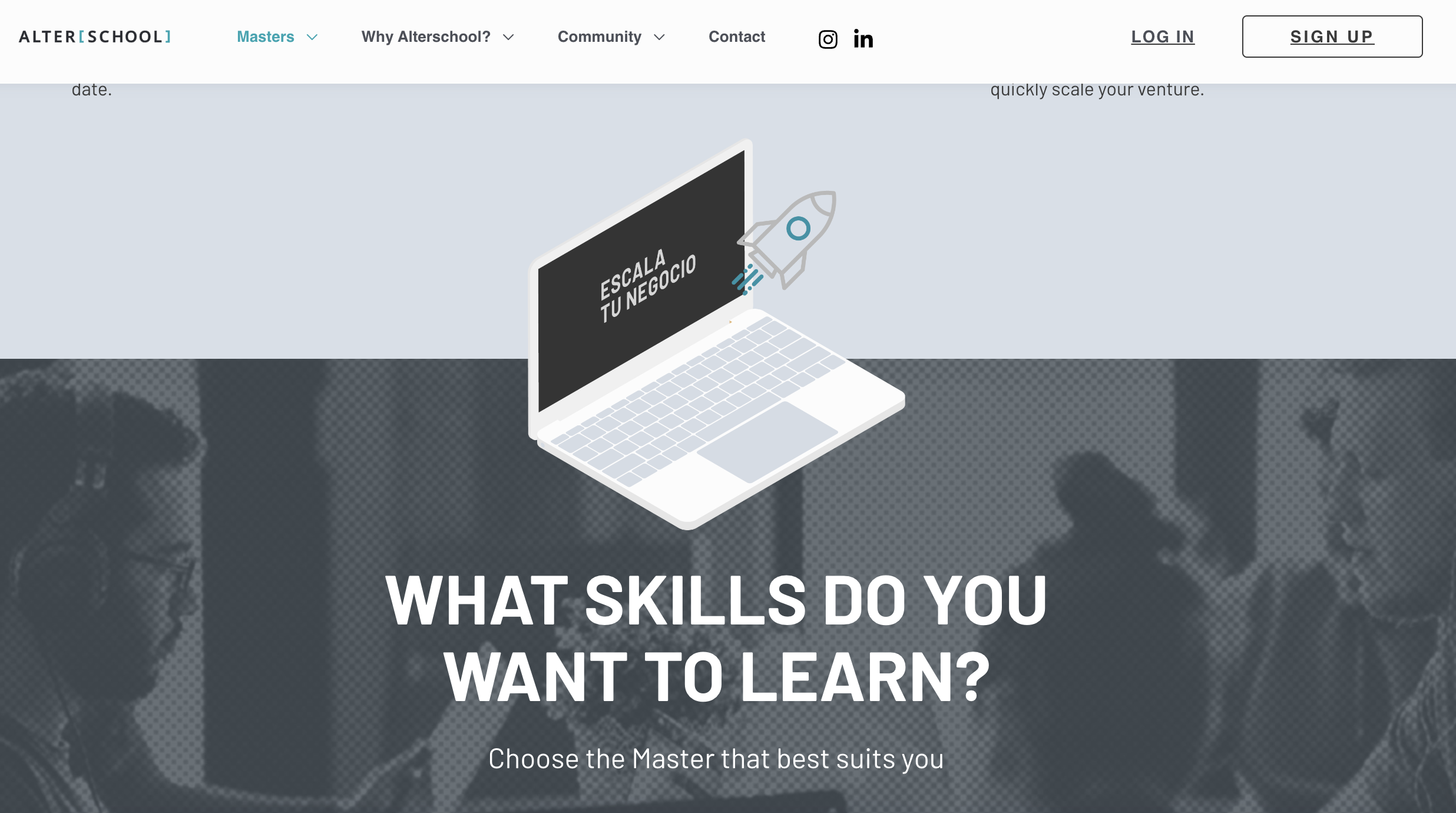 Alterschools master program for property managers