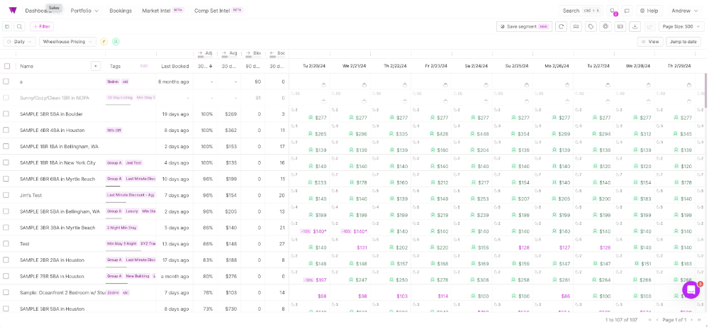 Look into the bulk editing feature from Wheelhouse