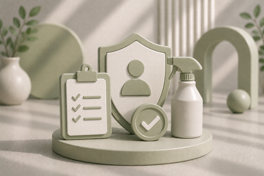 Veiligheid van schoonmakers in vakantiewoningen: risico’s en best practices