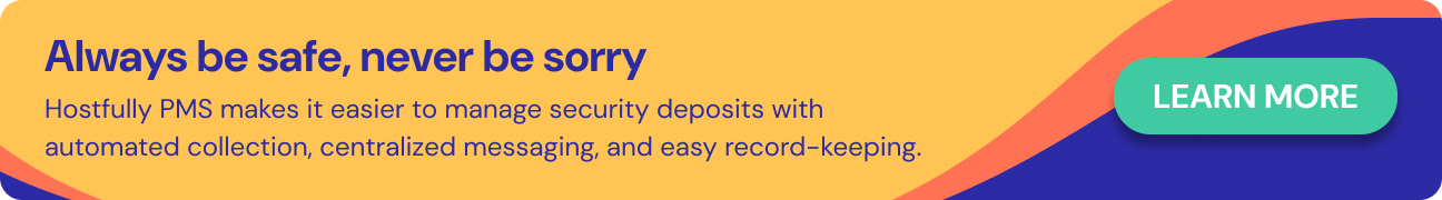 CTA to learn more about Hostfully