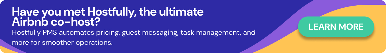 CTA to learn more about Hostfully