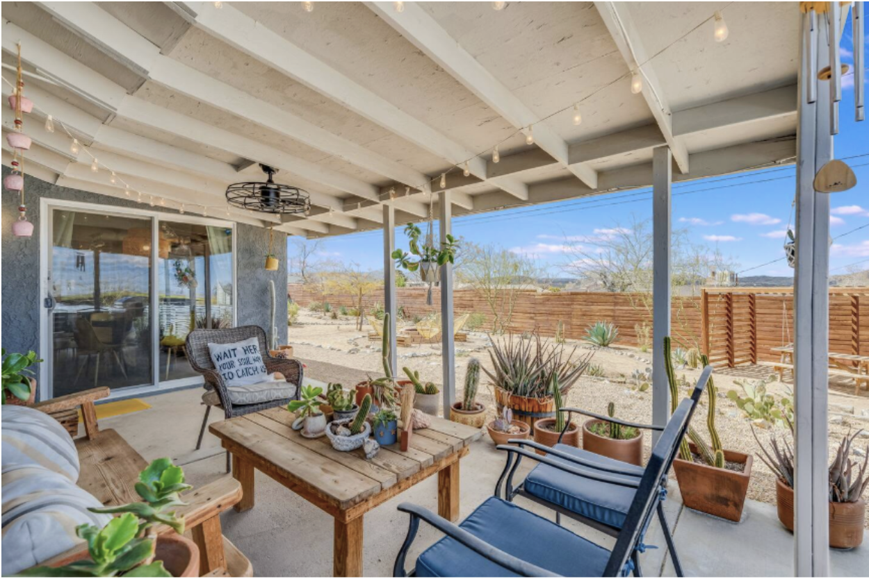 Picture of an Airbnb property's patio