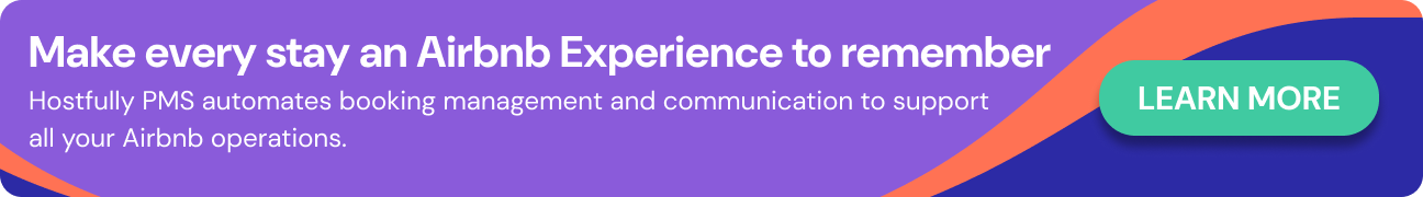 CTA to learn more about Hostfully