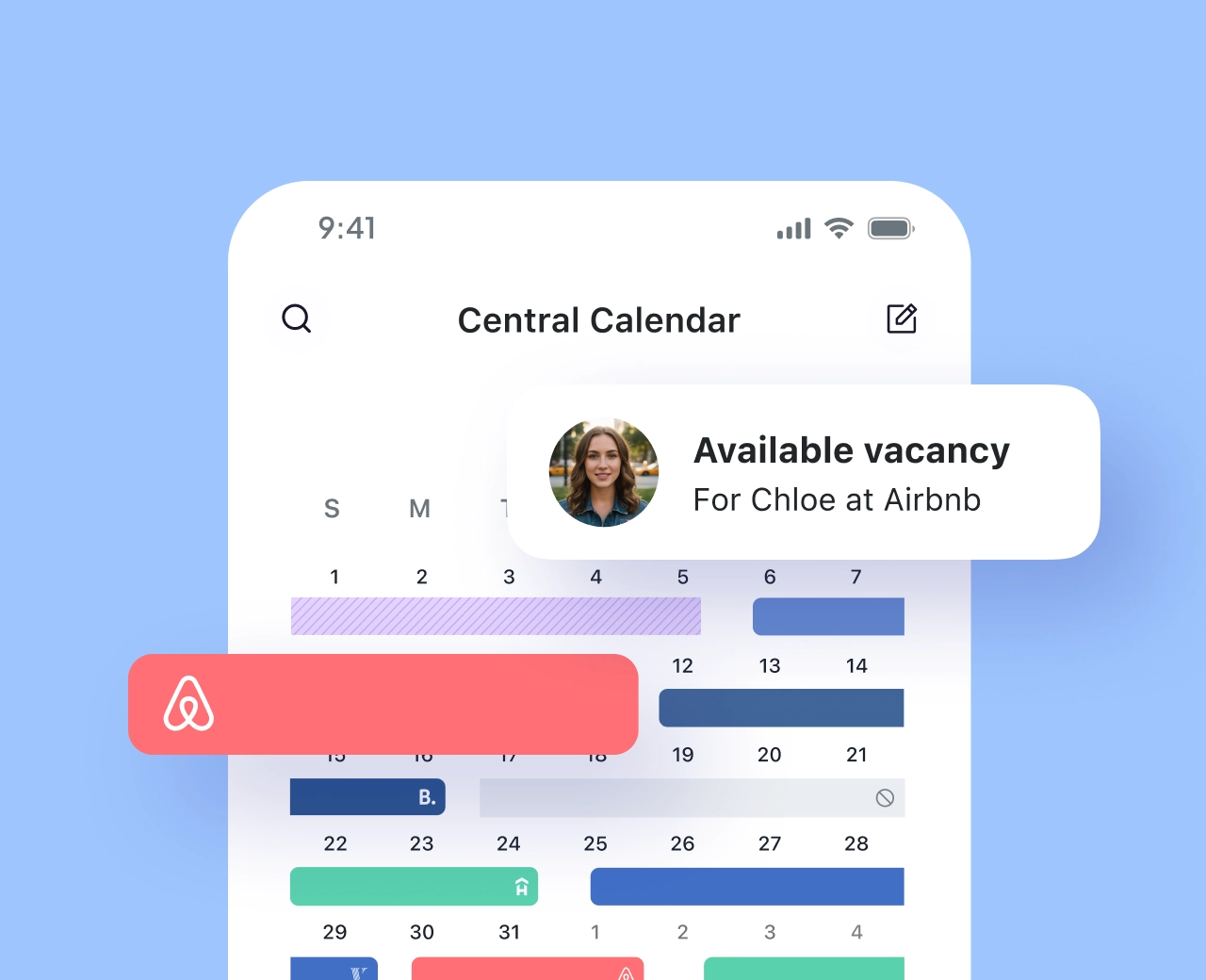 Extended-Stay Calendar