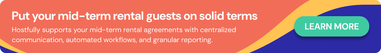 CTA to learn more about Hostfully