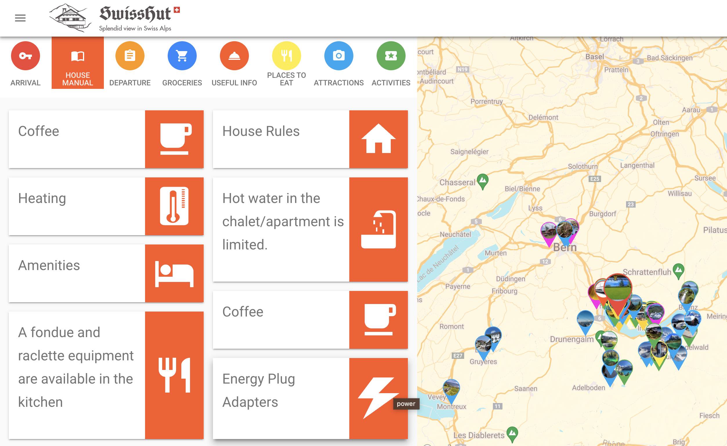 Guide Hostfully affichant le règlement intérieur