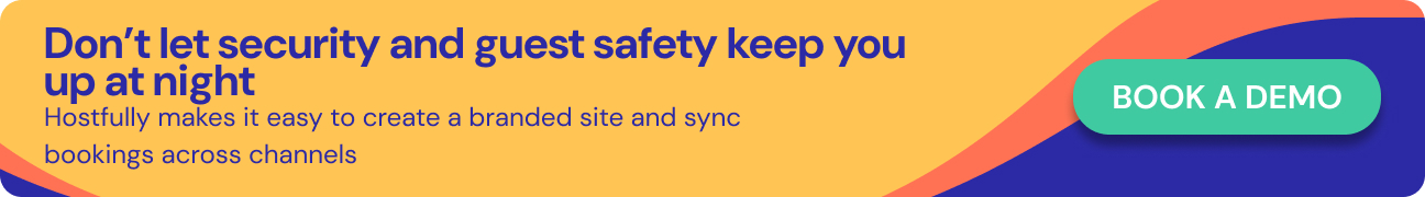 CTA to learn more about Hostfully
