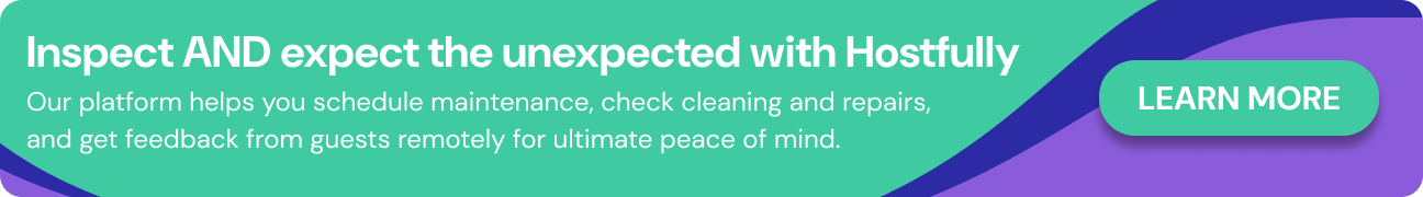 CTA to learn more about Hostfully