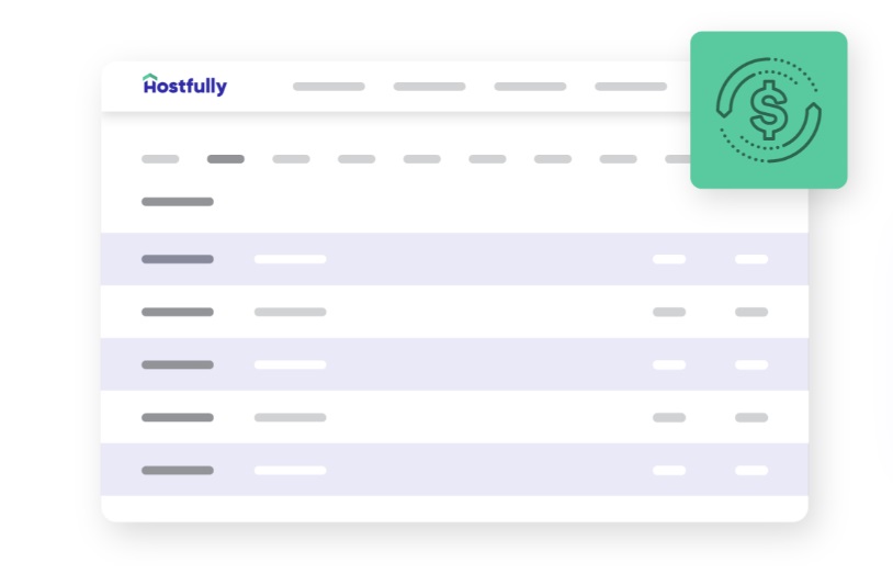 A graphic view of Hostfully’s automation dashboard.