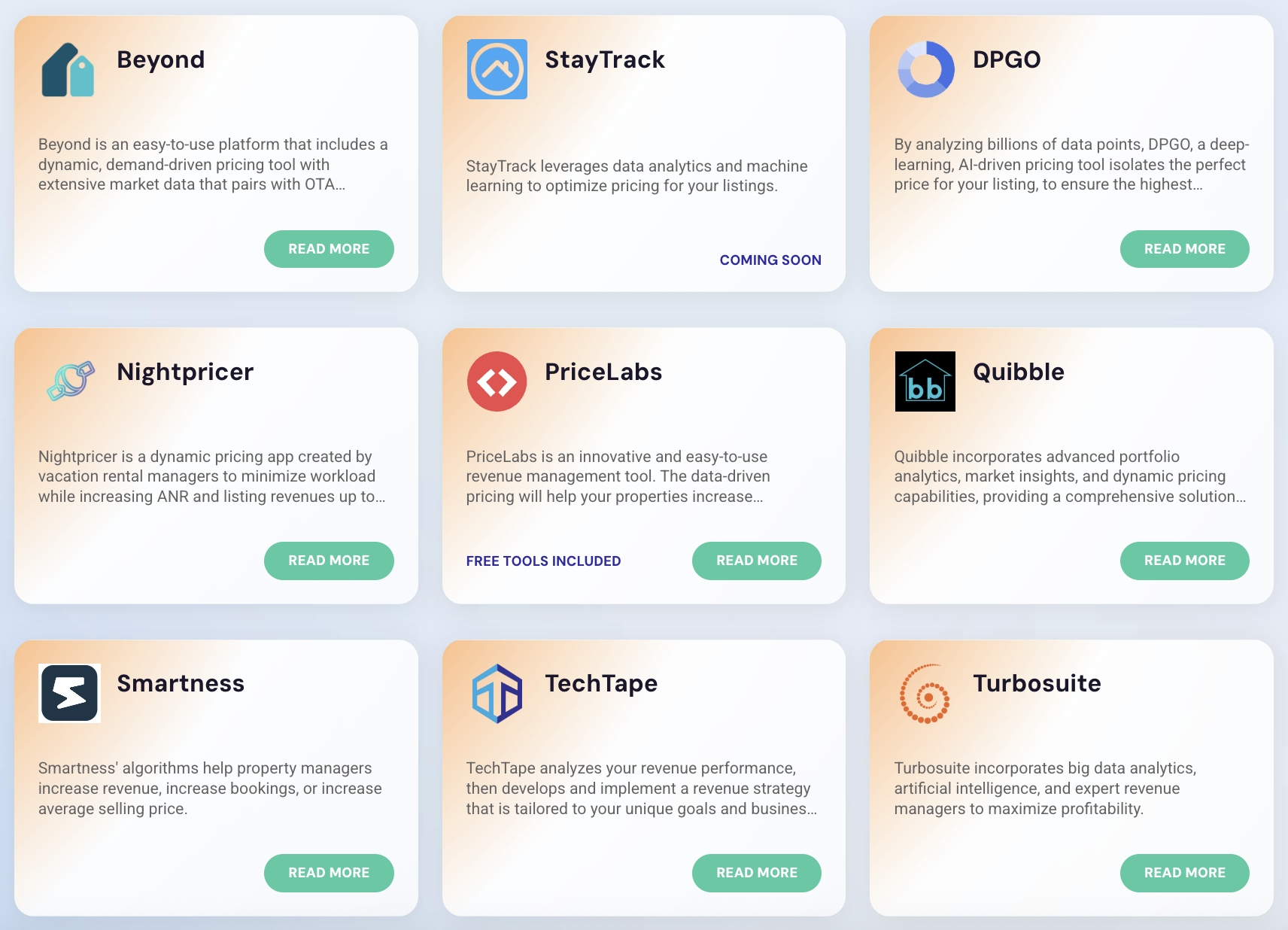 Hostfully's dynamic pricing integrations