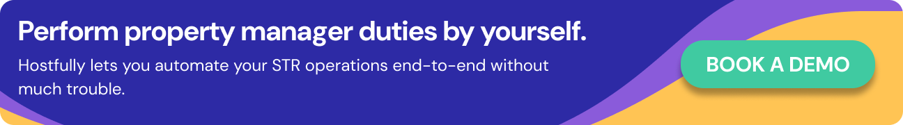 CTA to learn more about Hostfully