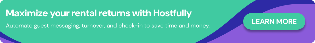 Hostfully CTA to learn more about maximizing returns