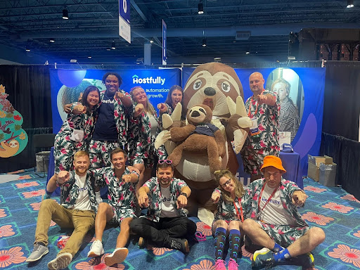 The Hostfully team at VRMA 2023