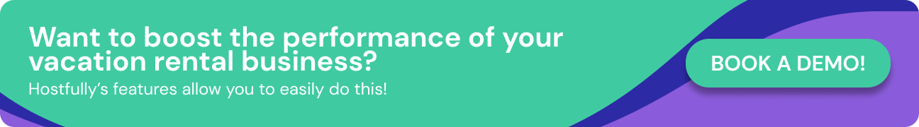 CTA for vacation rental KPIs