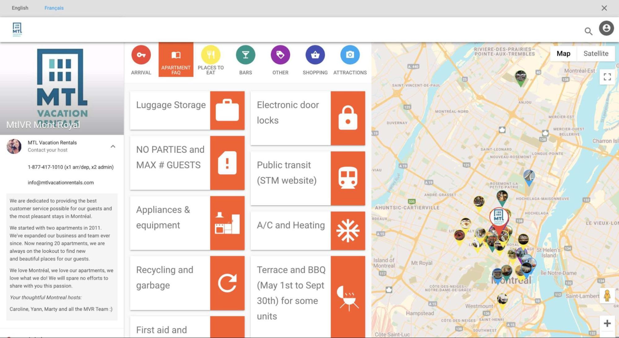 Hostfully guidebook FAQ page