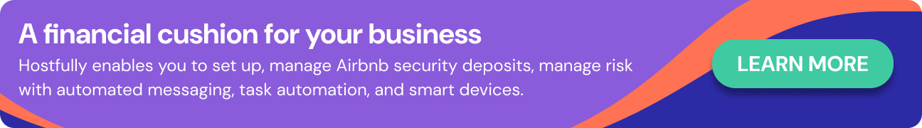 CTA to learn more about hostfully