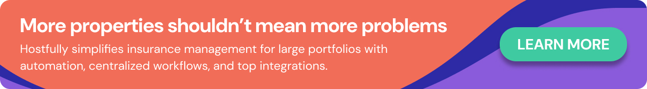 CTA to learn more about Hostfully