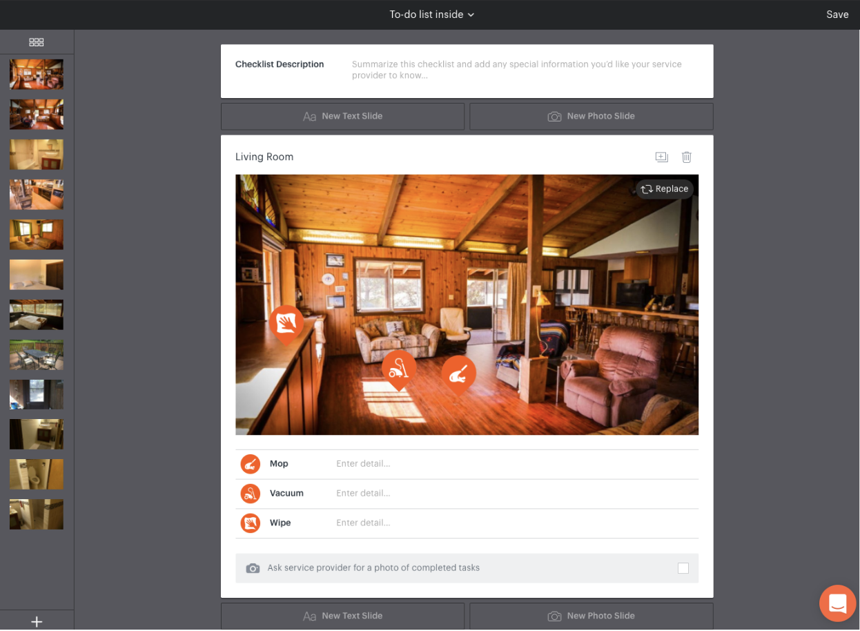 قائمة مراجعة التبديل لمتخصصي التنظيف للإيجارات قصيرة الأجل