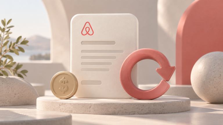 Hostfully - stock image - Airbnb refund